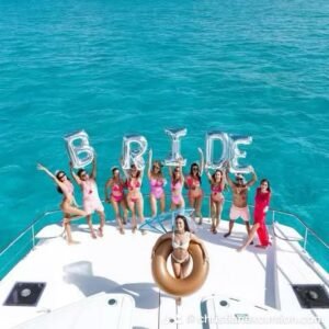 Sunset Foam Wedding Party